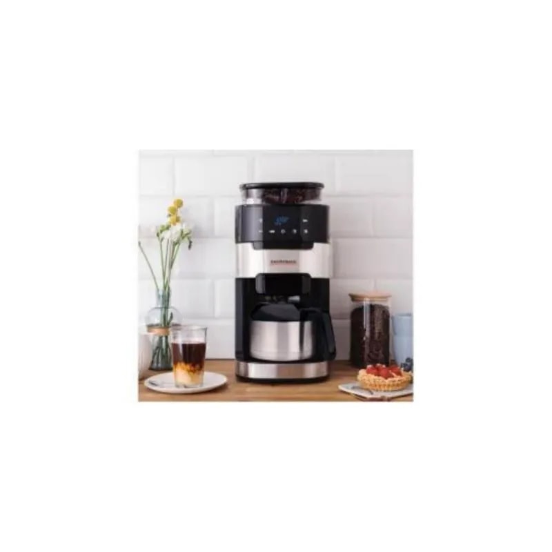ماكينة تحضير القهوة مع مطحنة مدمجة وترمس حراري – Gastroback Grind & Brew Pro Thermo
